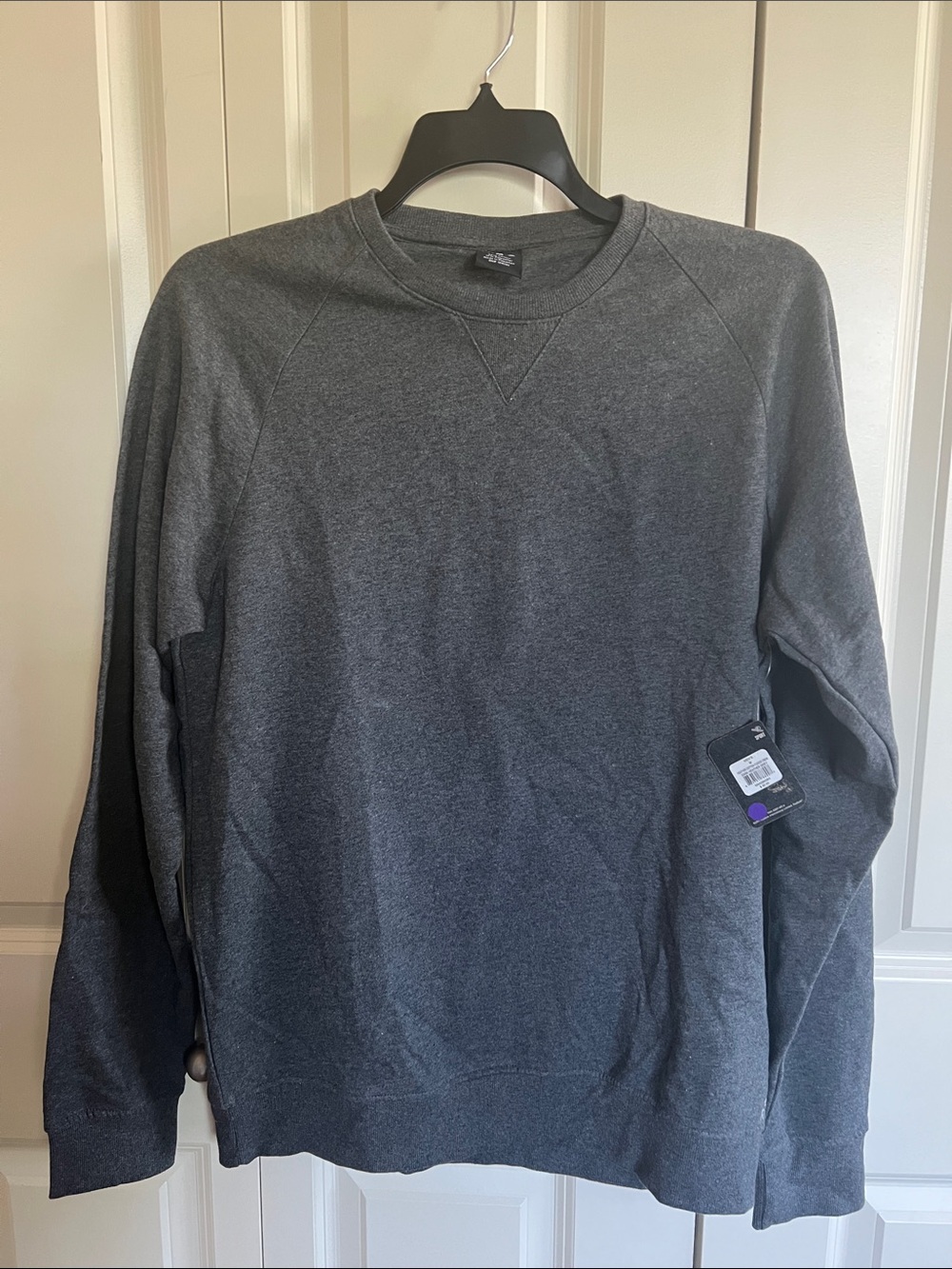 Reebok Men's Crewneck Sweatshirt - Charcoal New With Tags